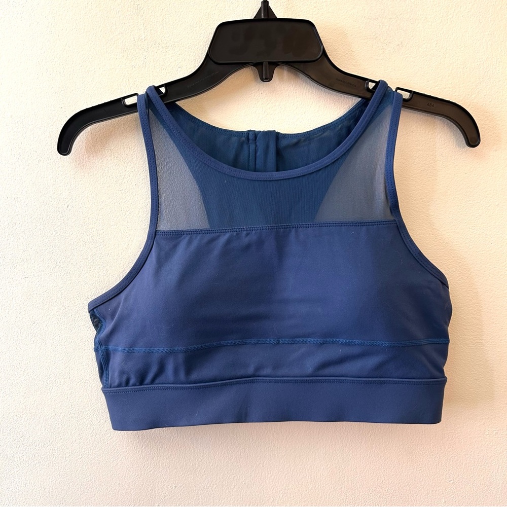 Zyia blue All Star One More Rep padded Sports Bra size XL - Picture 5 of 10
